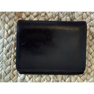 Vera Pelle Genuine Leather Bifold Wallet, Multicolor Lining